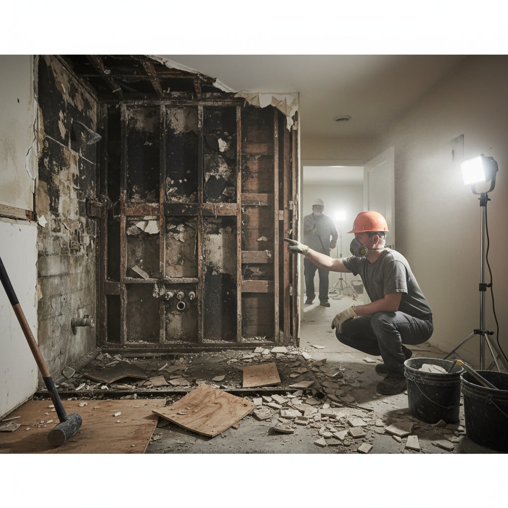 waterproofing and substrate preparation for bathroom remodel